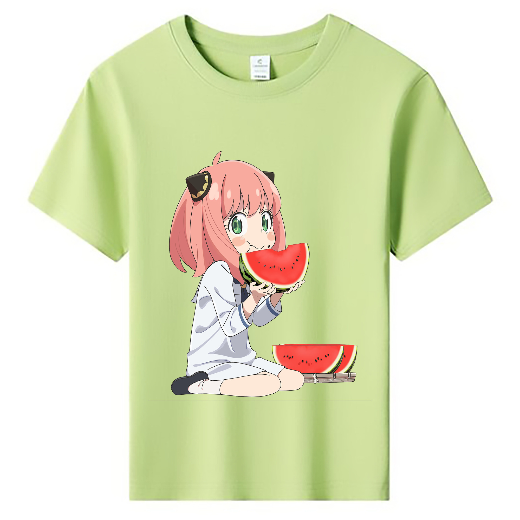 （画像用） SPY×FAMILY间谍家家酒 綿100％キッズTシャツ（フロントプリント）